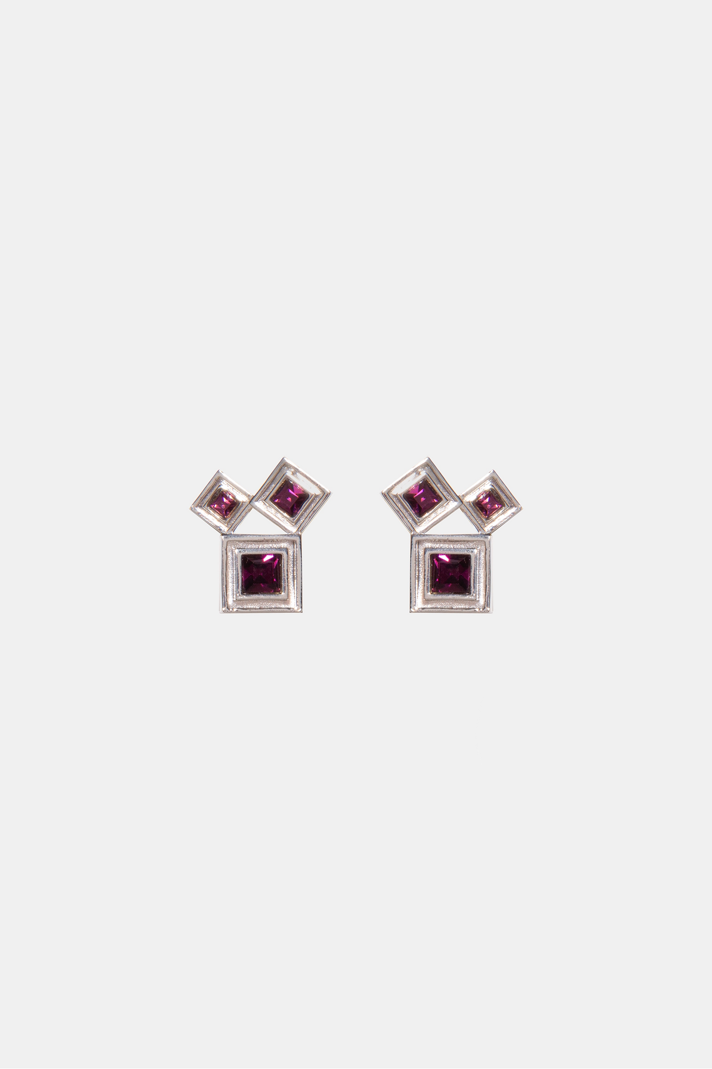 PYTHA EARRINGS PURPLE